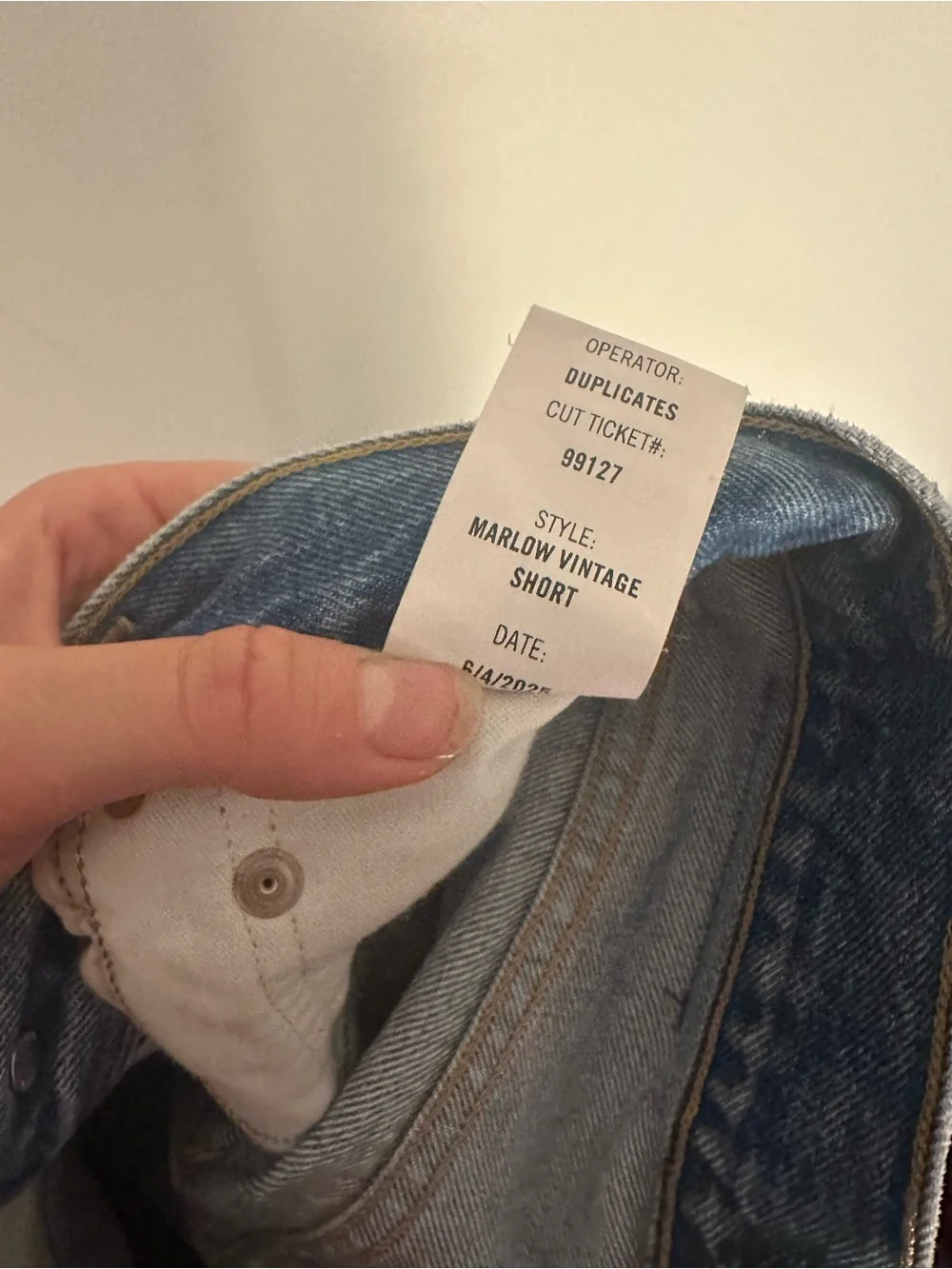 NWOT Citizens of Humanity Marlow vintage shorts 27